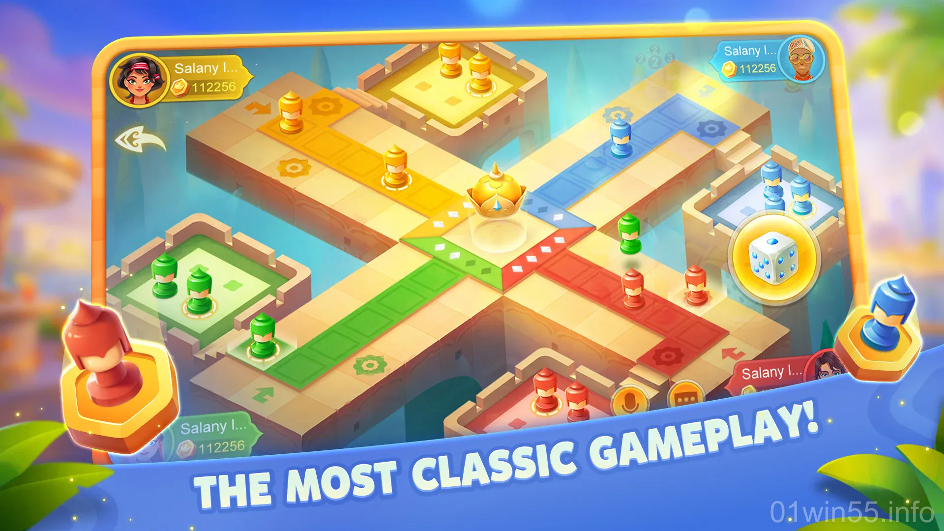 Danh sách trò chơi phong phú trên 01win55