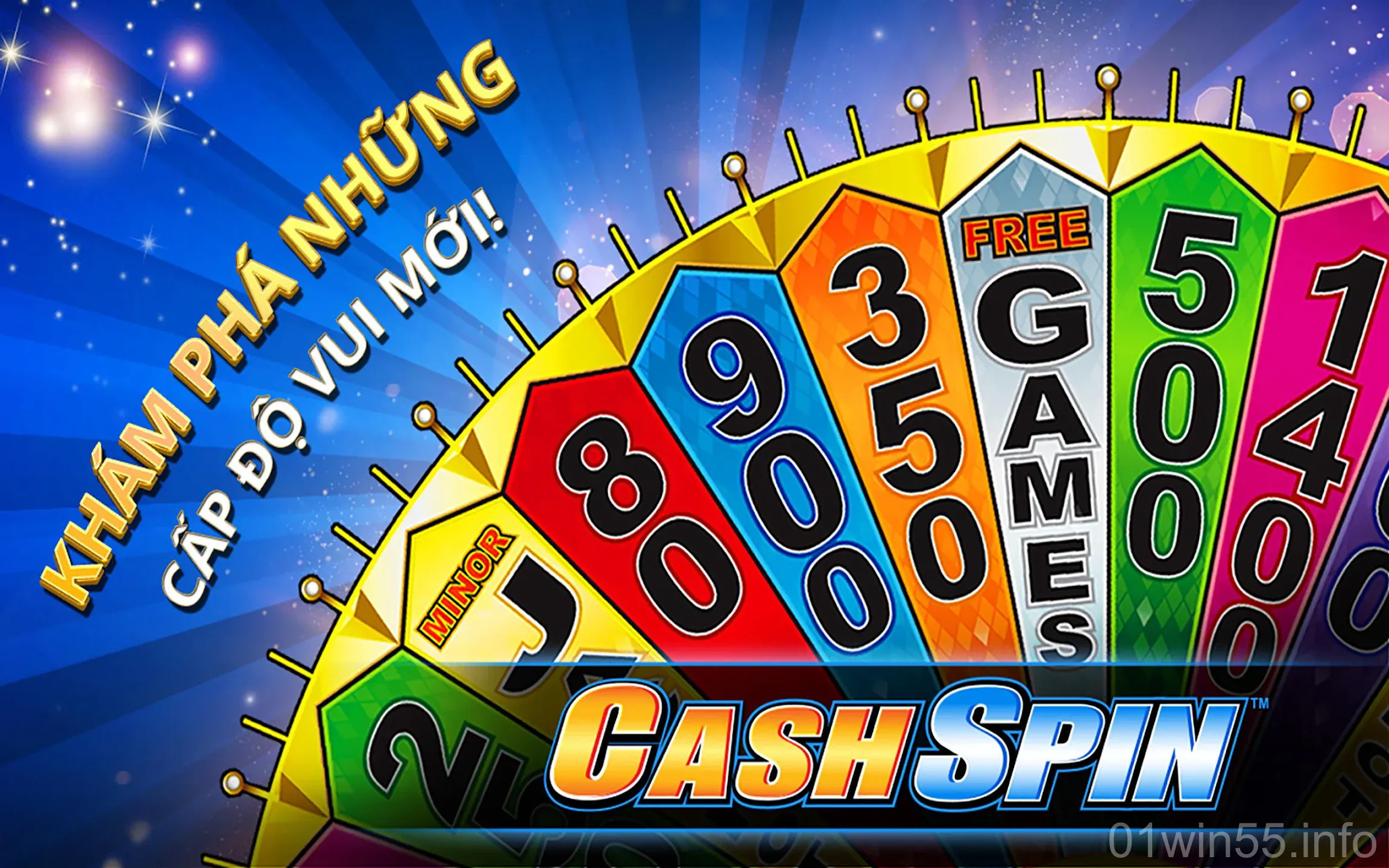 Giao diện sảnh game 01win55 hiện đại